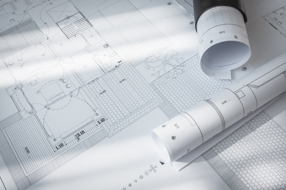 plan d'un architecte