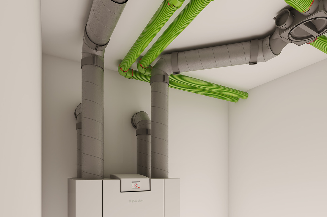 Aerfoam geïsoleerd leidingsysteem