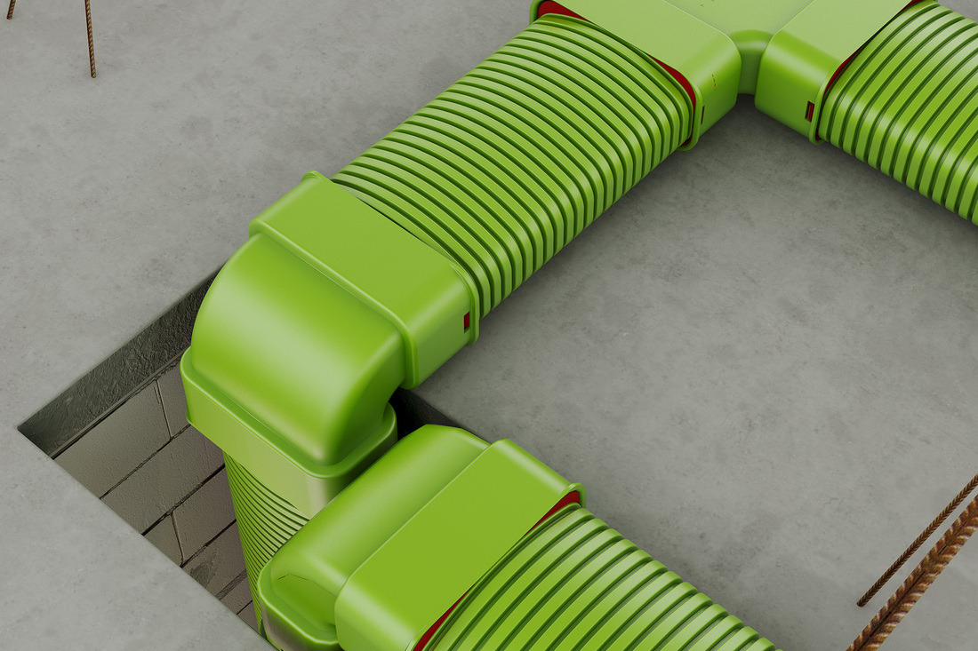 ventilatie door vloer