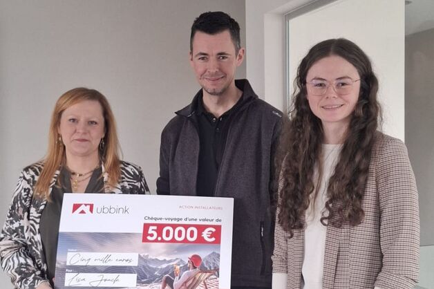 Lisa en Steven Jouck winnen de winterreisactie van Ubbink