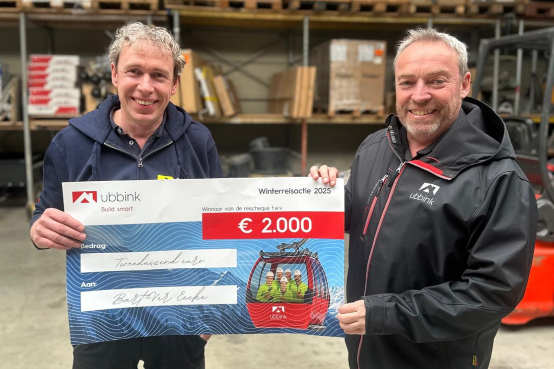 mannen met reischeque
