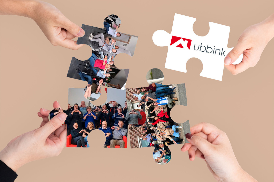 Ubbink team puzzelstukken