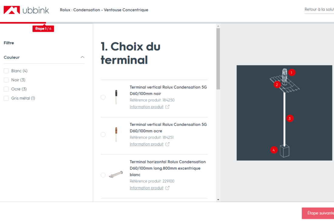 configurateur ubbink
