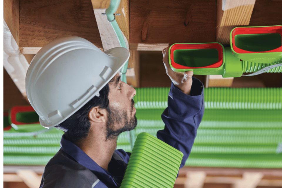 Projet maison en rénovation : le réseau de ventilation Air Excellent® d'Ubbink est-il adapté ?