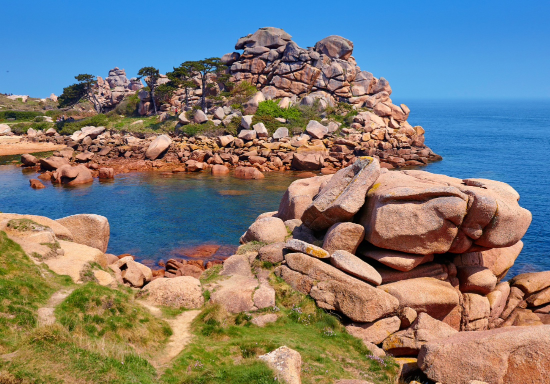 côte granit radon bretagne