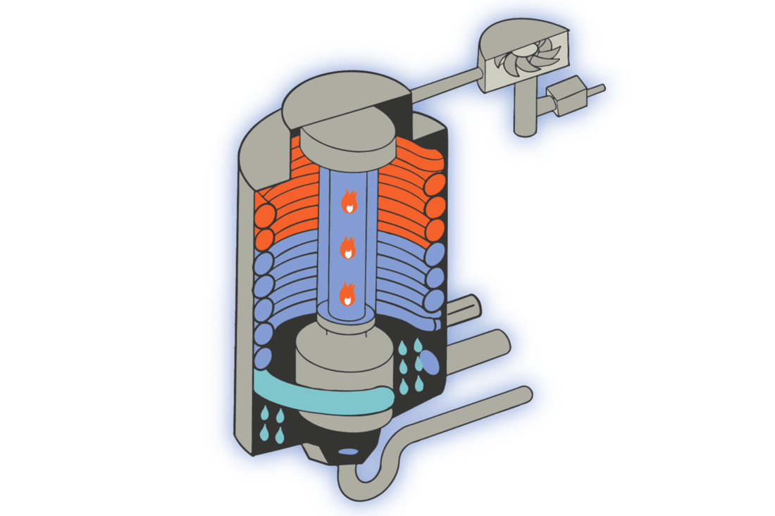 Comment fonctionne une chaudière à condensation