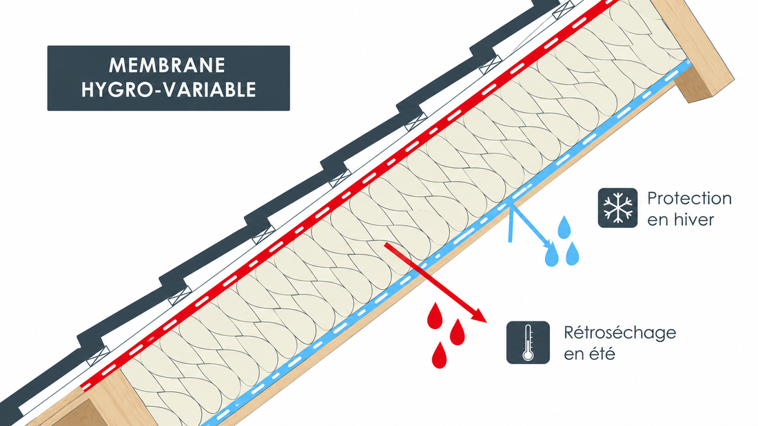 membrane hygro-variable fonctionnement