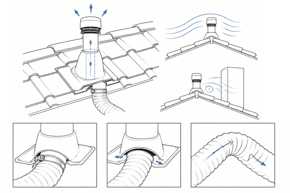 évacuation air