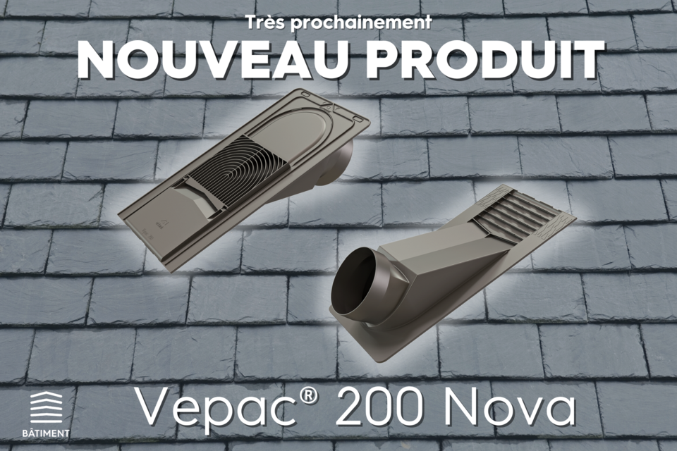 La nouvelle chatière Vepac®200 Nova Ubbink