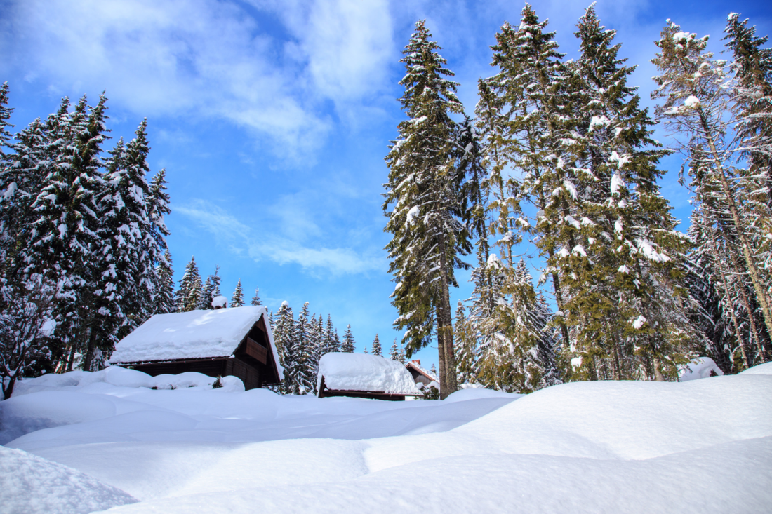 neige maison