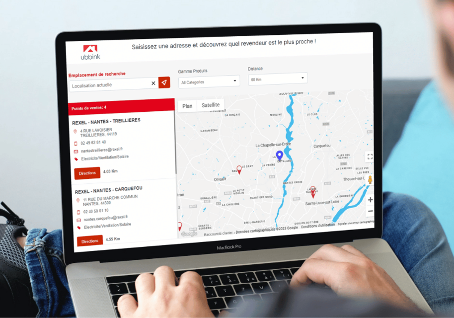 L'outil Nos Revendeurs, pour localiser un point de vente en 1 clic ! 