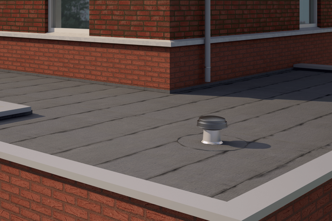 Sortie de ventilation toit plat