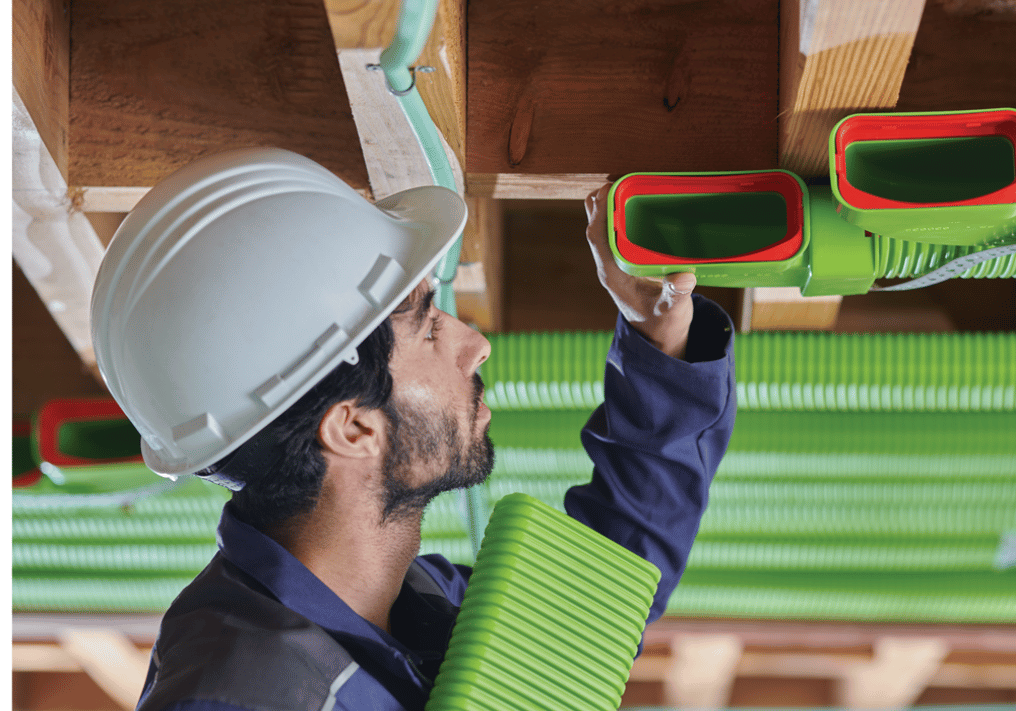 Projet maison en rénovation : le réseau de ventilation Air Excellent® d'Ubbink est-il adapté ?