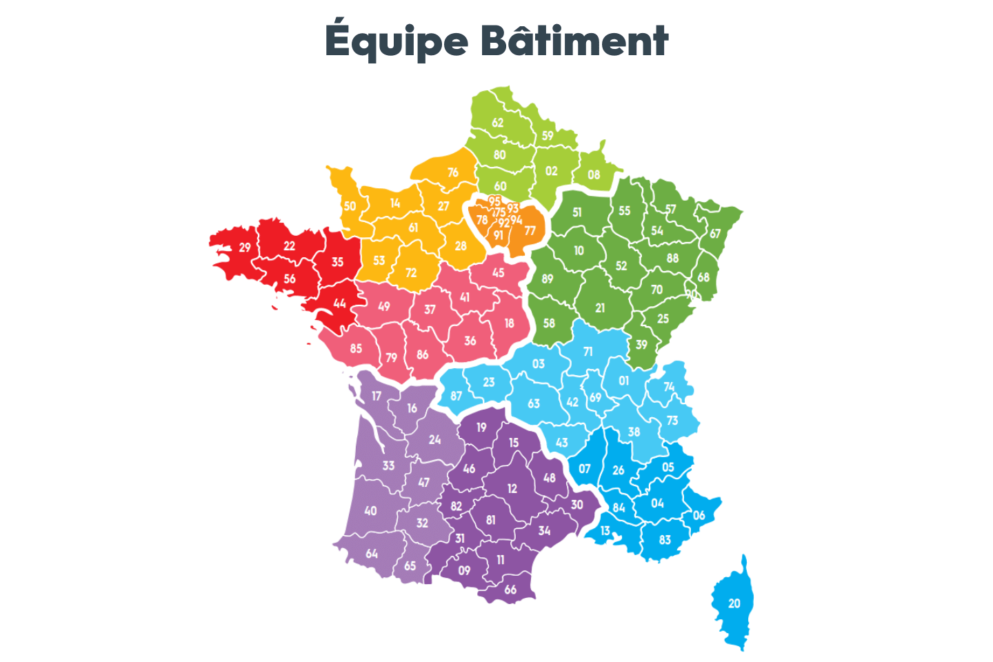Carte avec zones cliquables2