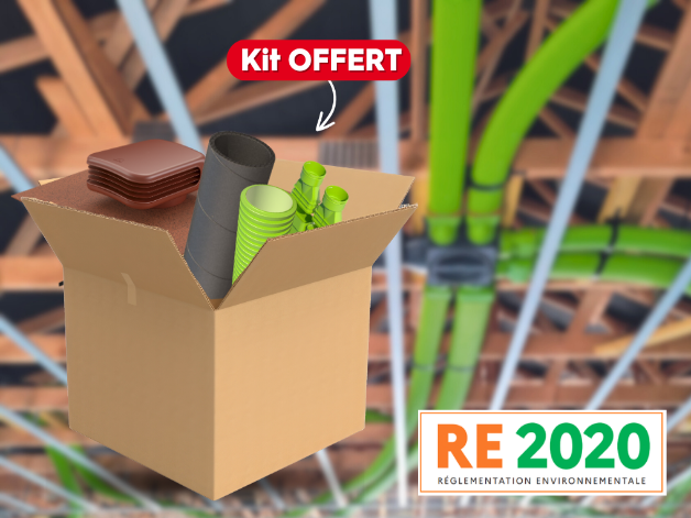 RE2020 : recevez votre kit échantillon ventilation gratuit !