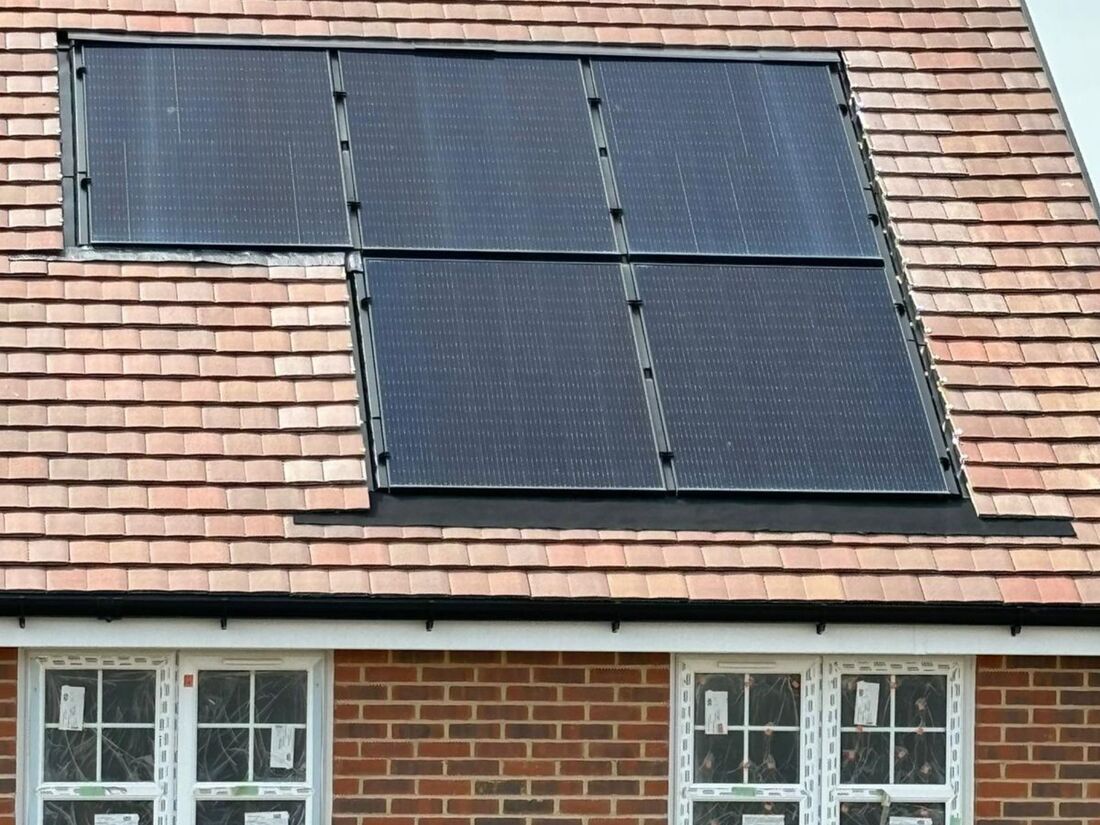 new build house, roofing, non lead flashing solution
