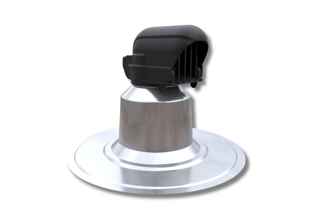 Ubipass Cable and duct entry Insulated 55 0° Alu