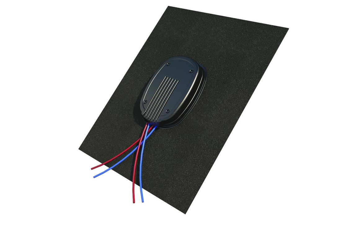 Ubipass Cable entry 15-55° Ubiflex standard Black