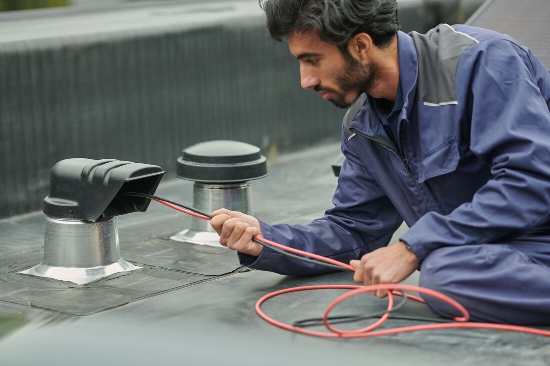Cable entry solar install- Energy 
