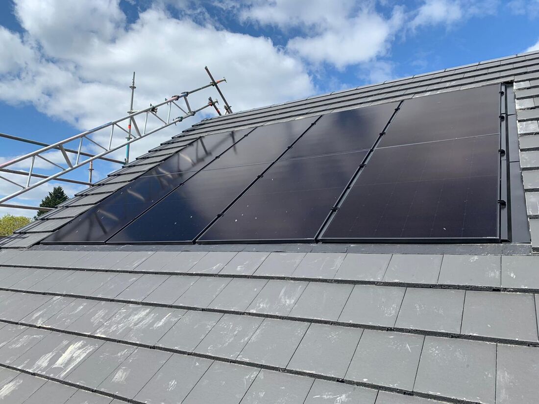 Ubiflex, non lead flashing, roofing with solar