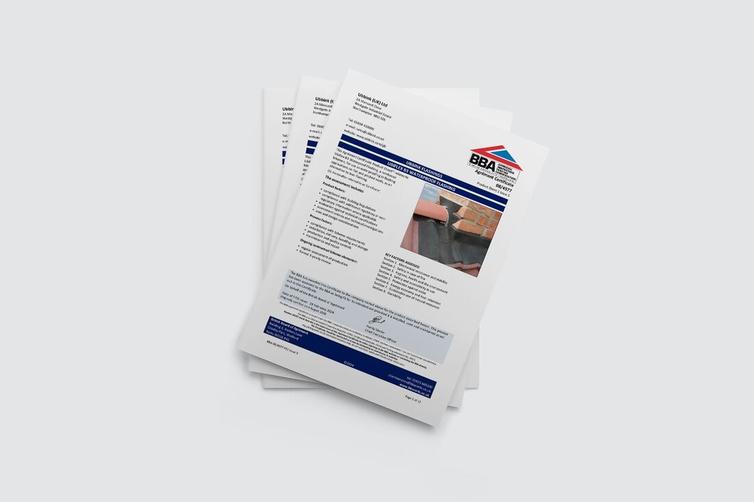 BBA agrément product sheet for Ubiflex