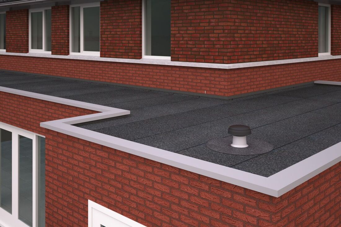 Flat roof vent 