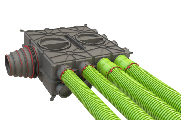 Air Excellent Click-Seal ring: one click away from an easier and faster installation.