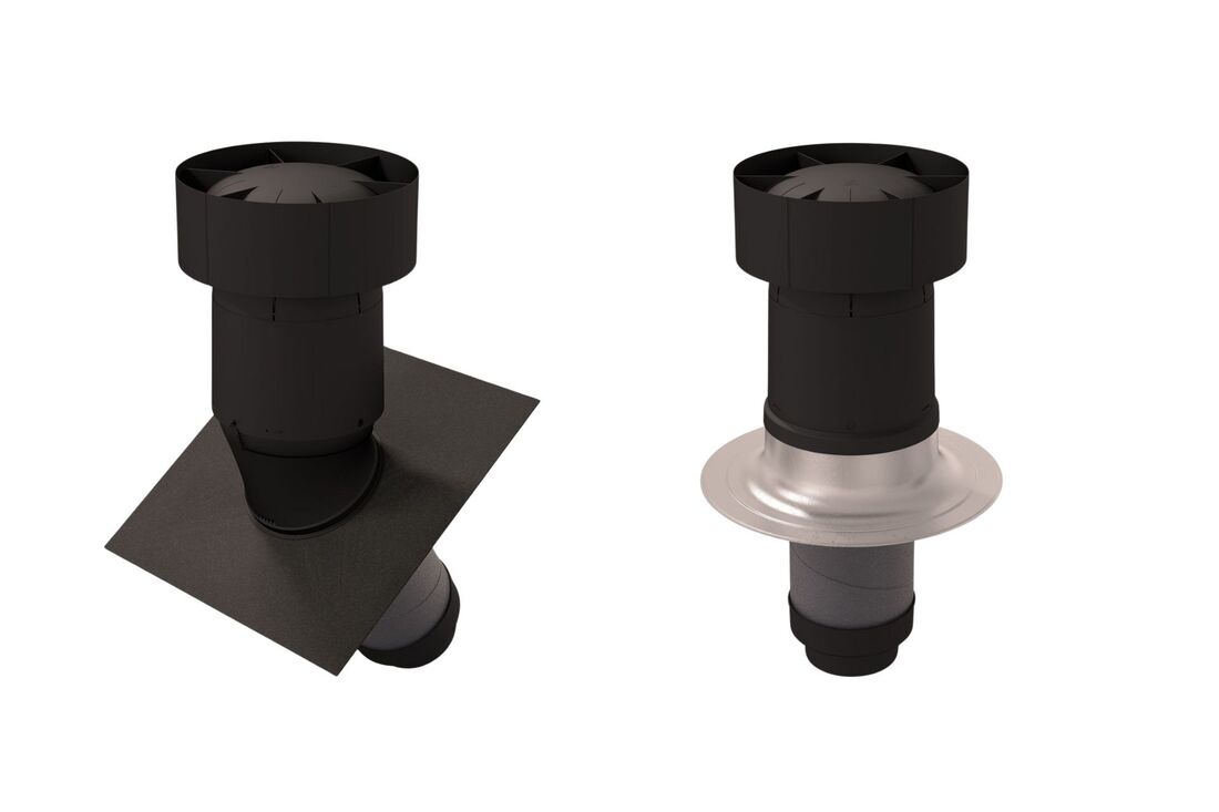 Ventus, insulated roof terminal piched and flat roof 