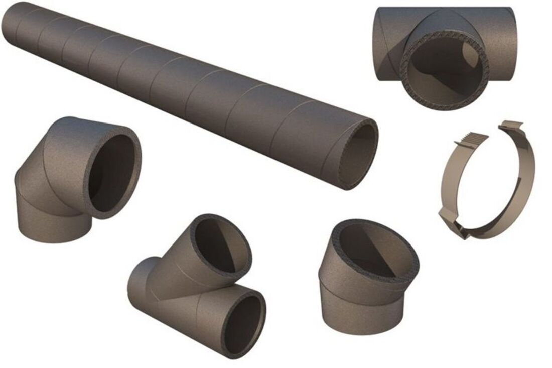 Ventilation- Aerfoam pipes
