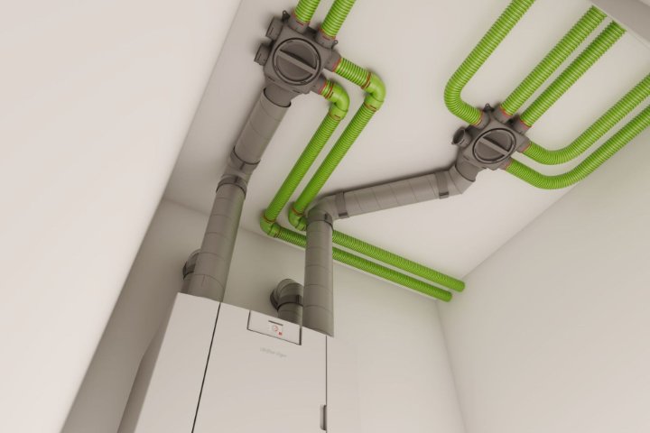 MVHR, Ventilation, Heat recovery, exhibition
