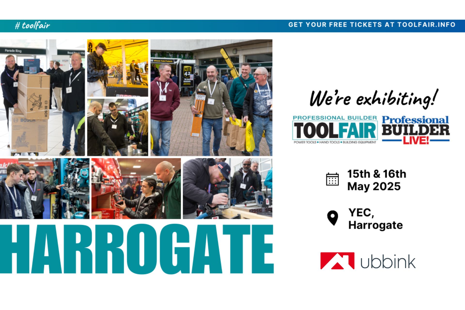 Exhibition, Pro build live, Harrogate