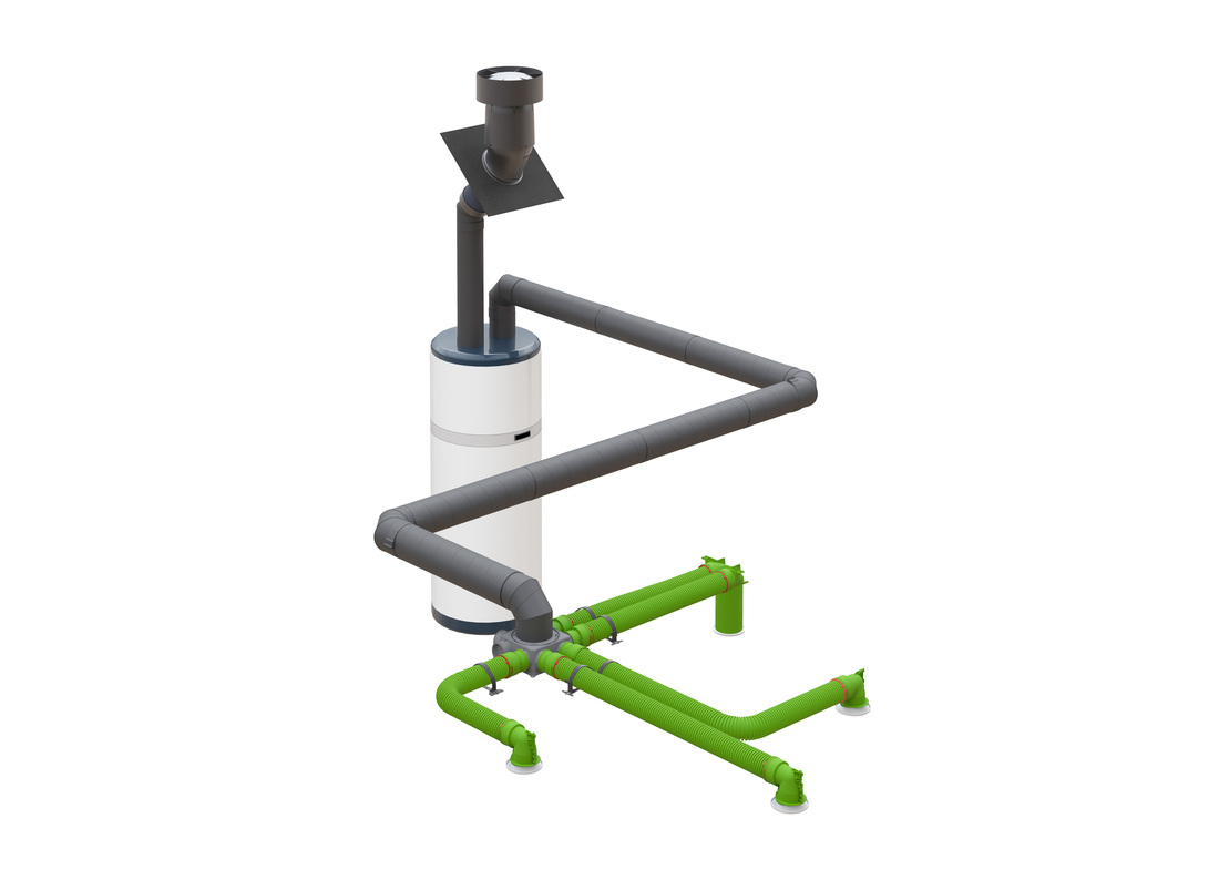 Exhaust air heat pump