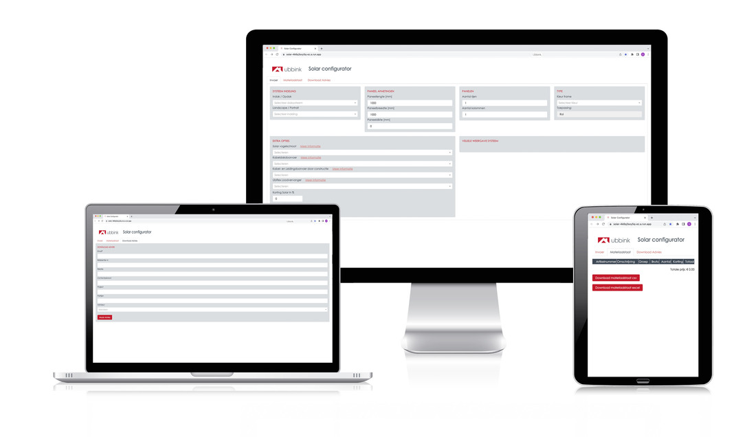 Solar configurator