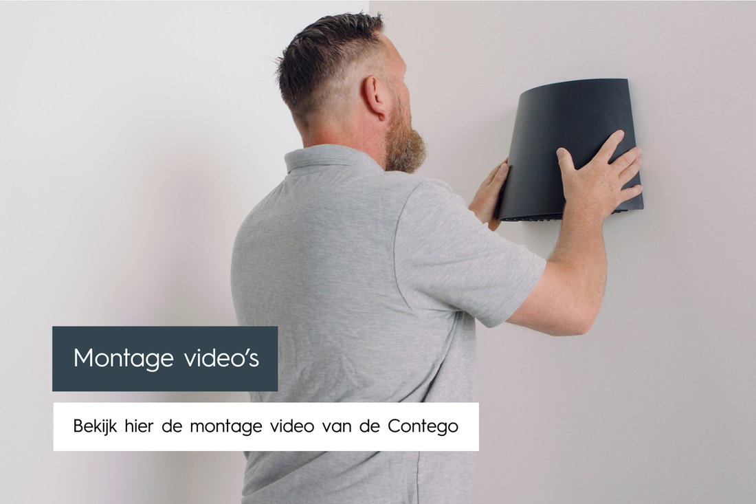 Montagevideo Contego ventilatie muurdoorvoer