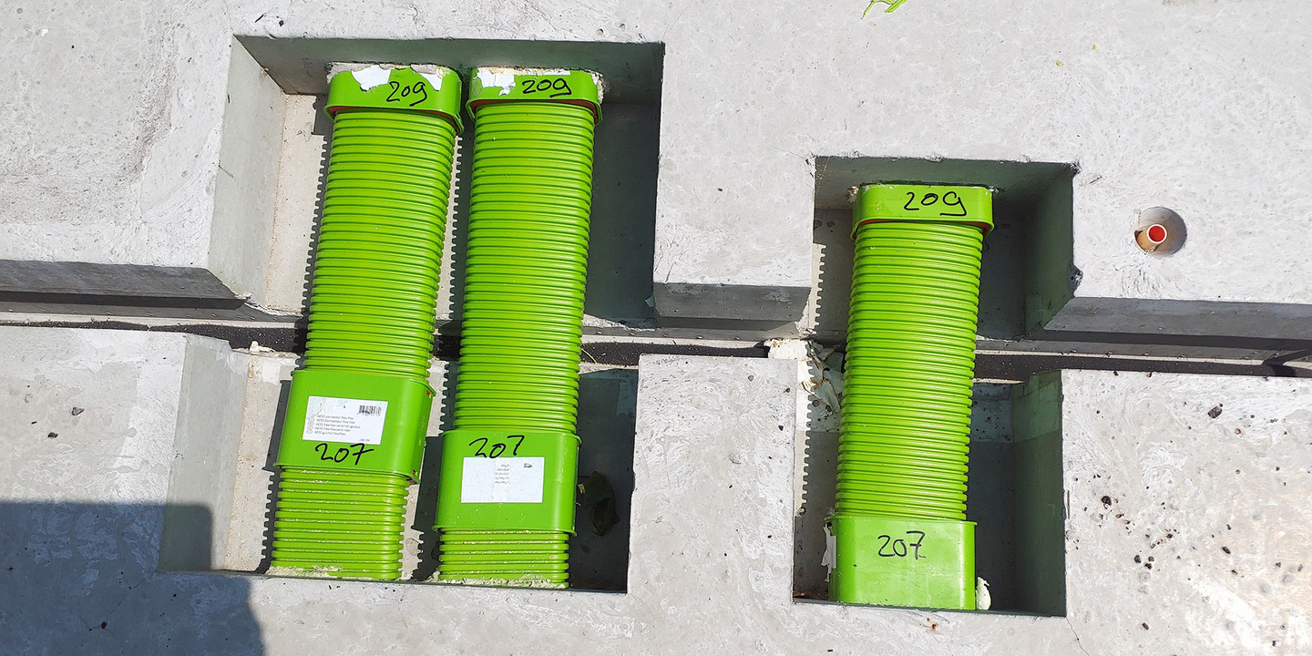 Sneller werken dankzij prefab vloer met ingebouwd ventilatiesysteem