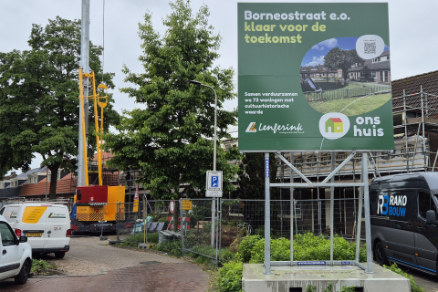 Ubiflex Finio van toegevoegde waarde in groot renovatieproject Enschede